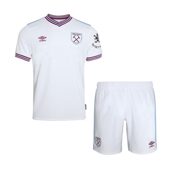 Camiseta West Ham United 2ª Niño 2019/20 Blanco